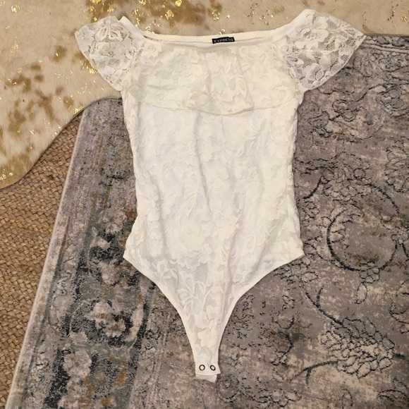 Express Tops - Express lace bodysuit